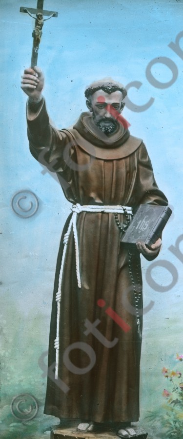 Der Heilige Franziskus | Saint Francis - Foto simon-139-001.jpg | foticon.de - Bilddatenbank für Motive aus Geschichte und Kultur